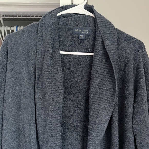 Barefoot Dreams Navy Cardi, lightly worn - Picture 3 of 5